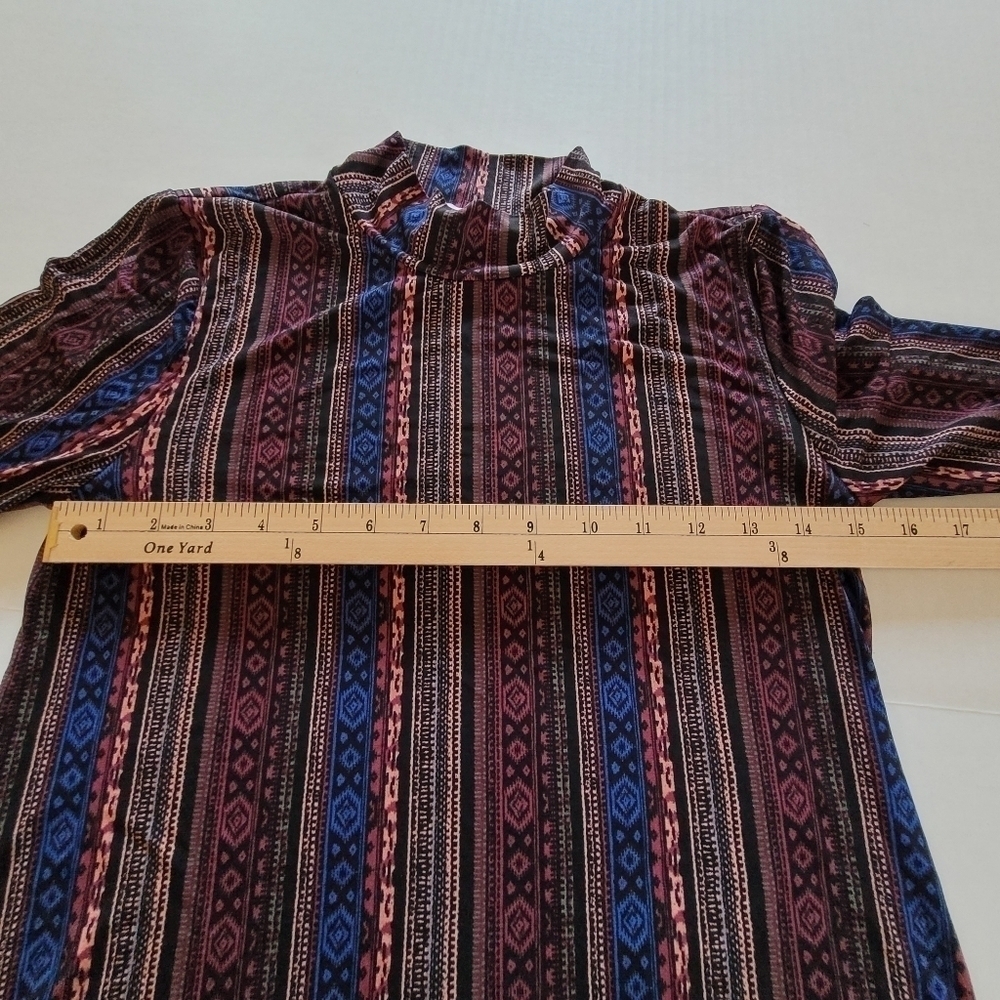 BCBGeneration Mock Neck Long Sleeve Mini Dress Sz XS - Picture 7 of 10